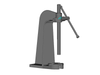 Mandrel press with lever
